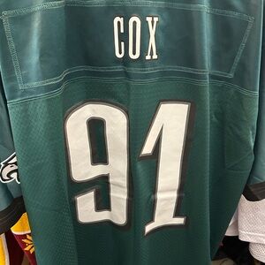 Green Football Jersey with Number 91